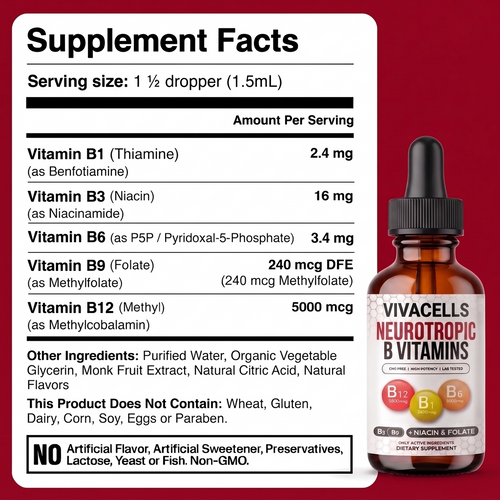 VivaCells Liposomal Neurotropic Vitamins
